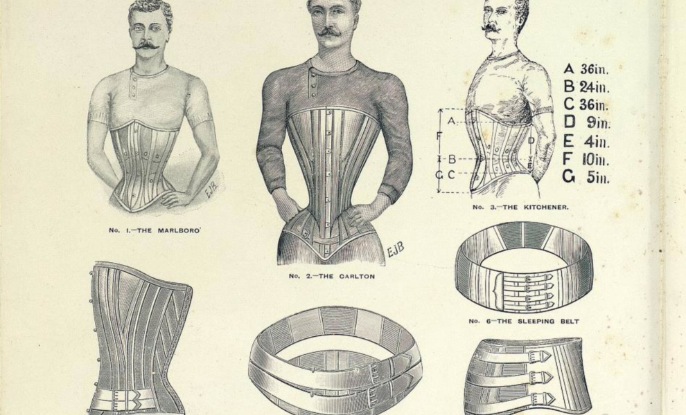Corsets For Men, Past and Present