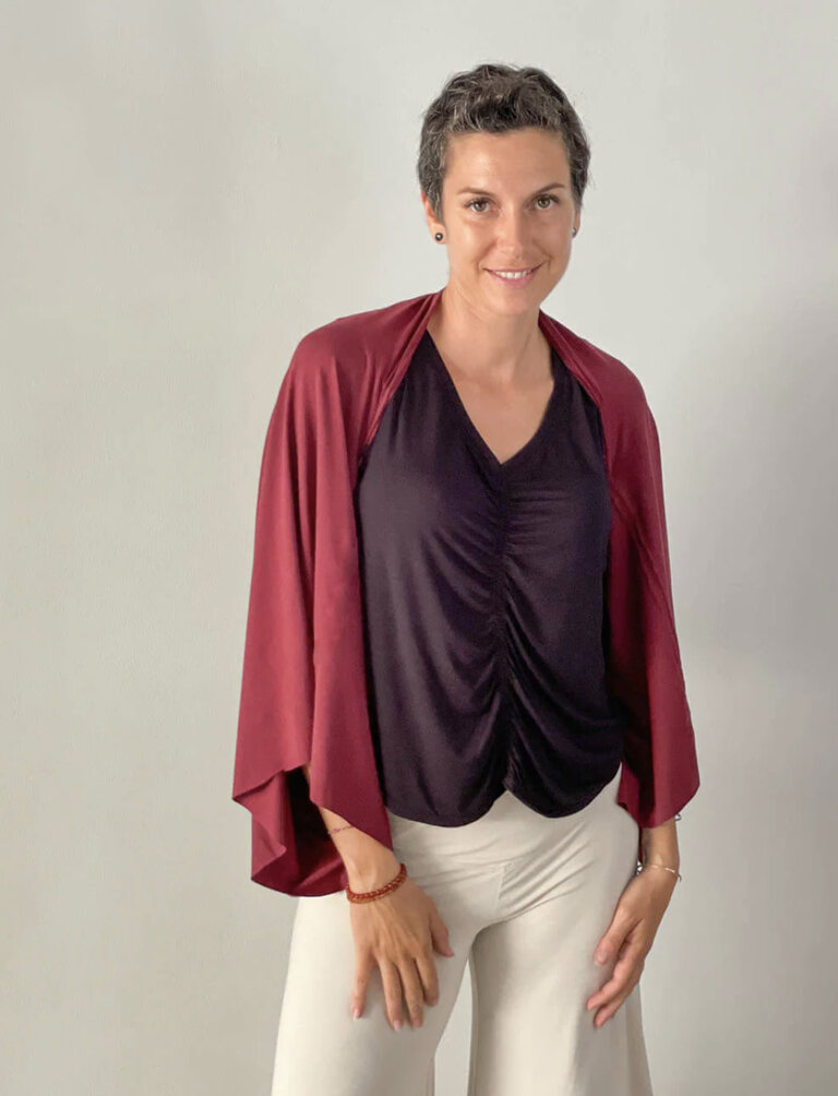 Caraucci Caraucci Wing Shawl Tunic