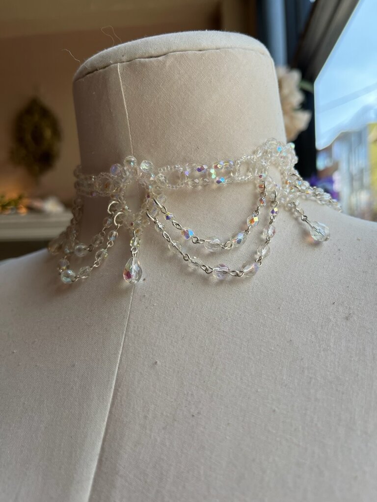 Nancy K Designs Nancy K Small Gothic Crystal Choker