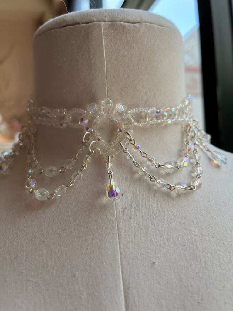 Nancy K Designs Nancy K Small Gothic Crystal Choker
