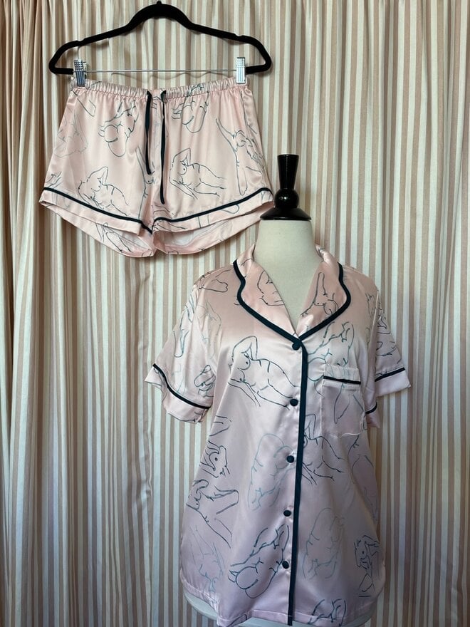 Loungewear Sleepwear Dark Garden Unique Corsetry,