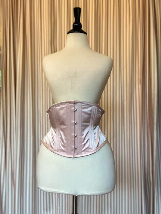 Dark Garden Champagne Pink Satin Waspie 26 (Limited Edition) Dark Garden Champagne Pink Satin Waspie 26 (Limited Edition)