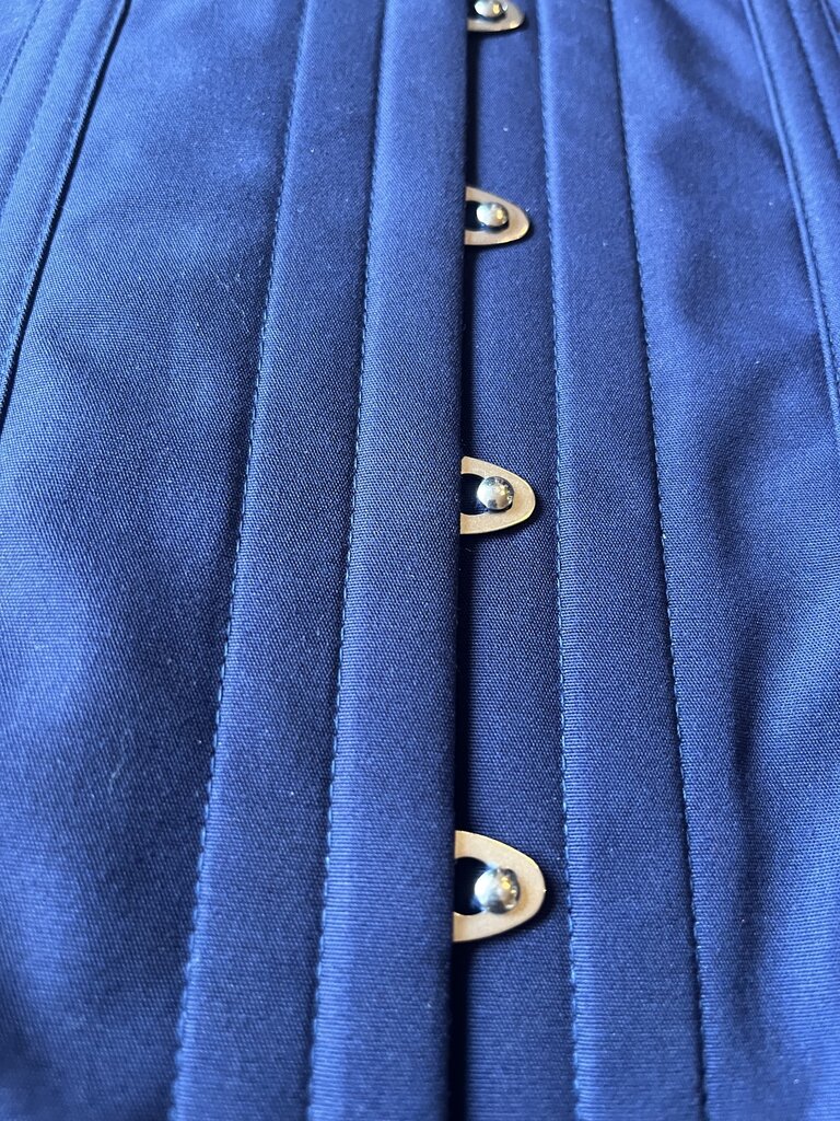Dark Garden Sweetheart in Navy Poplin 24 (Limited Edition)