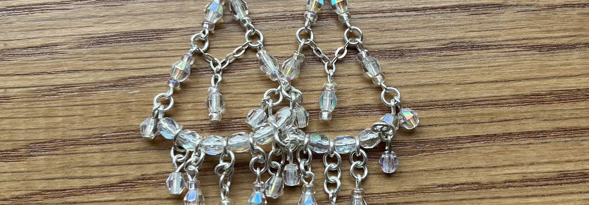 Vonnie Loree Crystal Chandelier earrings