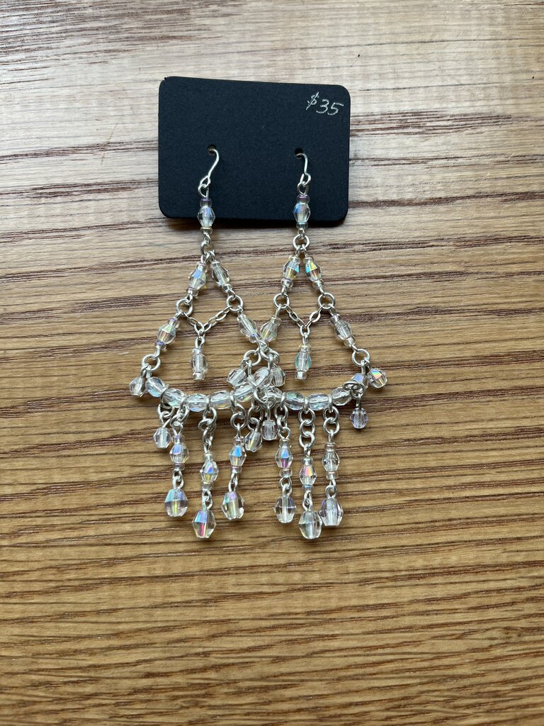 Vonnie Loree Vonnie Loree Crystal Chandelier earrings
