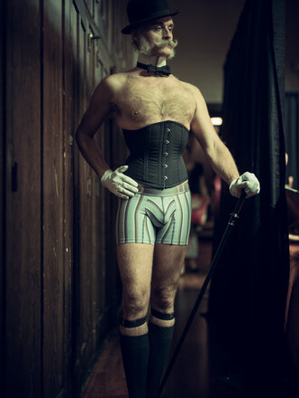 Dark Garden Signature Tailored Cincher in Poplin [Made To Order]