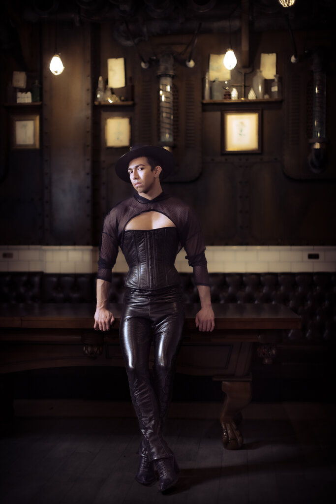 Dark Garden Signature Victorian in Leather [Made To Order]