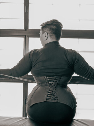 Dark Garden Dollymop Underbust in Poplin [Made To Order]