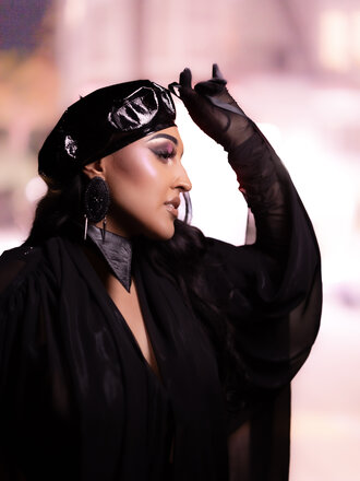 Pop Antique Pop Antique Leather Beret Pop Antique Pop Antique Leather Beret