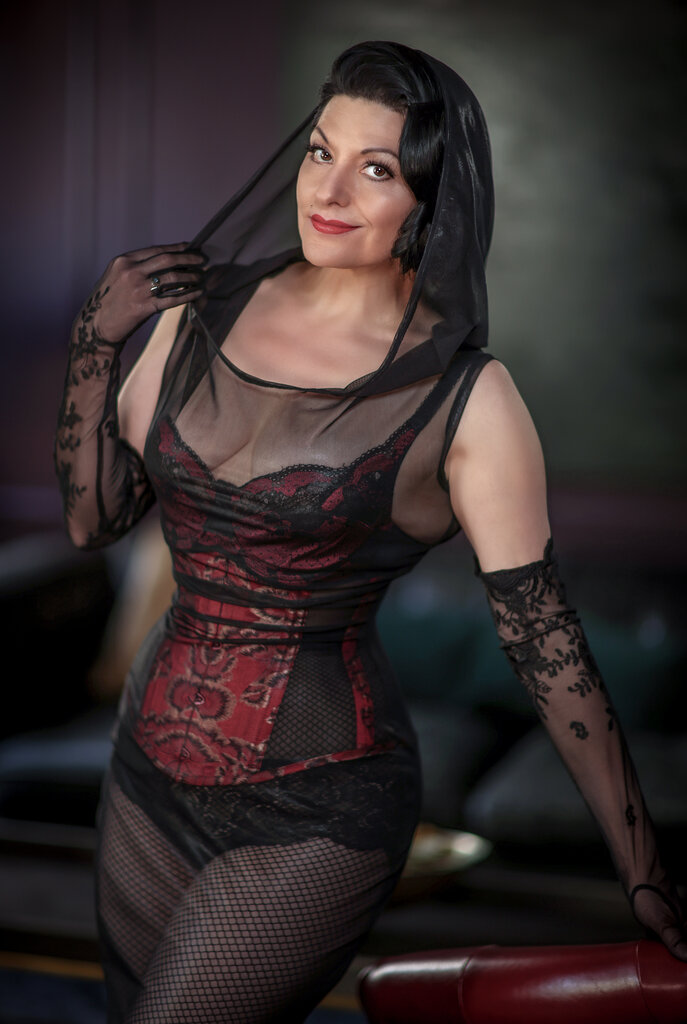 Dark Garden Signature Risqué Cincher  [Made To Order]