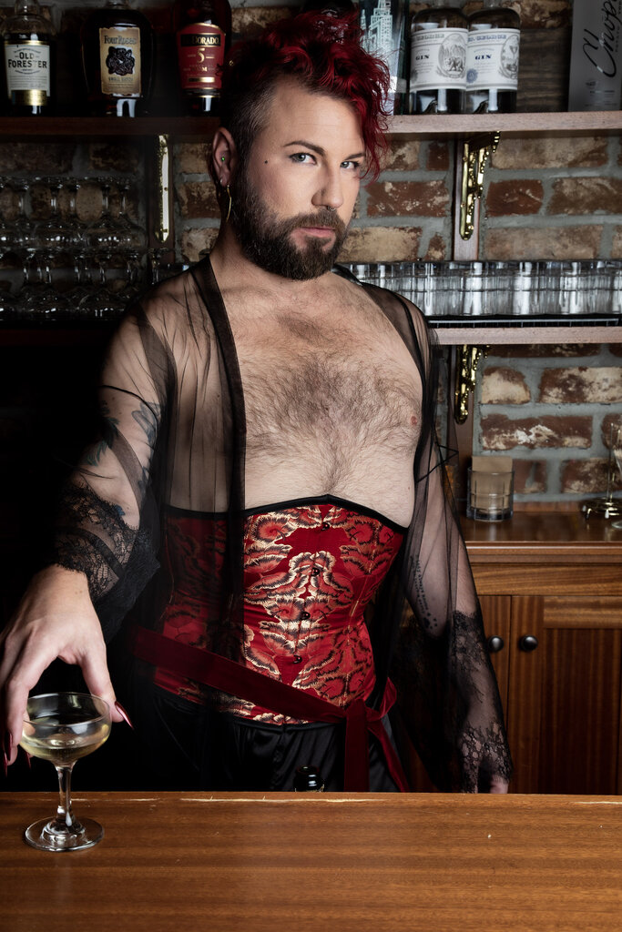 Dark Garden Signature Tailored Cincher in Brocade [Made To Order]