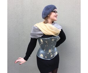 Signature Victorian Overbust Corset [Made to Order] - Dark