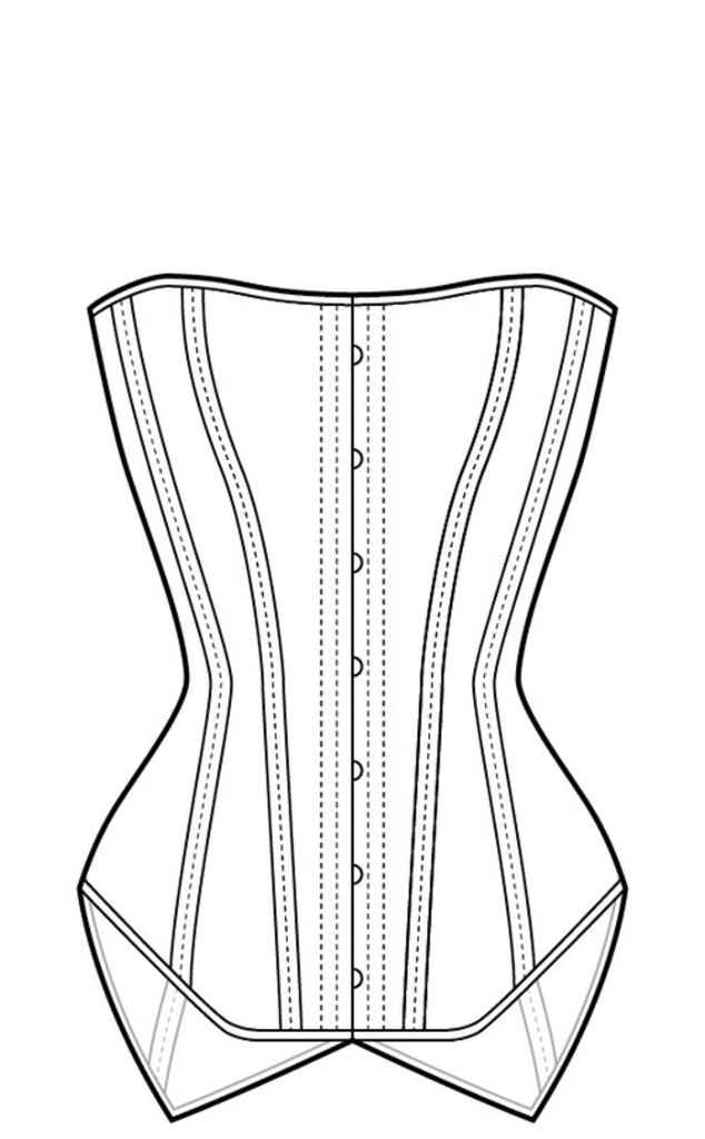 Dark Garden Signature Dollymop Overbust in Satin [Made To Order]