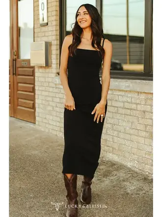 Lucky & Blessed Lucky & Blessed Maxi Slipdress