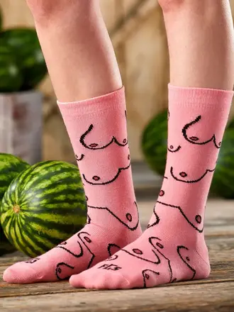 For Goodness Socks Boob Socks