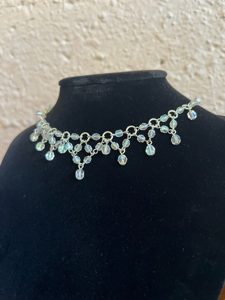Nancy K Designs Nancy K Small Crystal Bib Choker