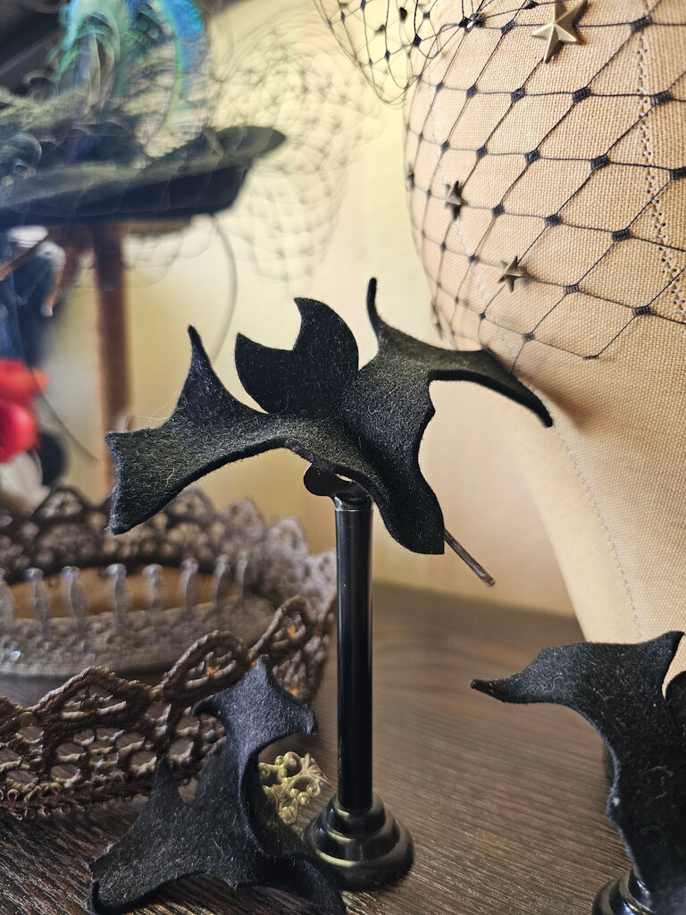Kalico Delafay Kalico Delafay Felt Bat Accessories (bobby pin or ring)