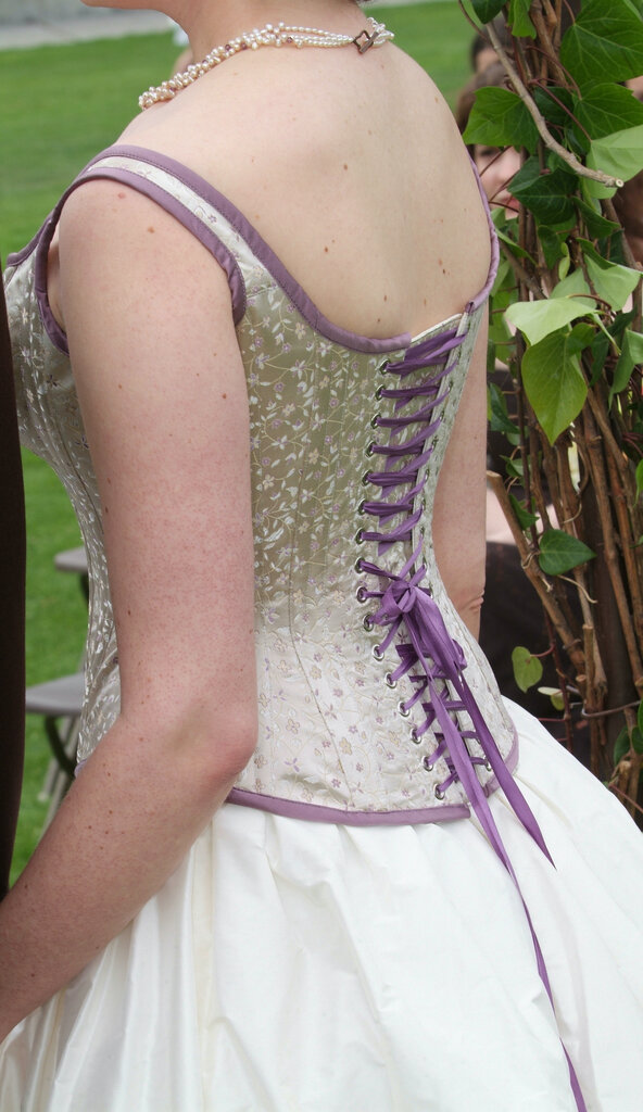 Dark Garden Bespoke Aziza with Straps (Satin or Brocade)