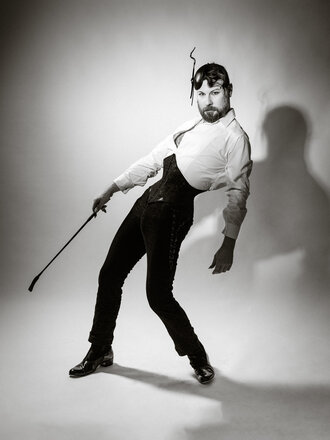 Dark Garden Personalized Design Corselette in Broché [Made to Order]