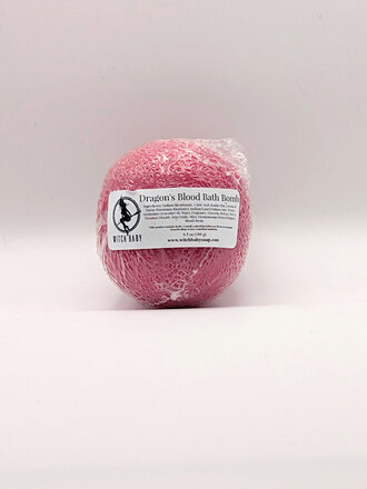 Witch Baby Soap Dragon's Blood Bath Bomb