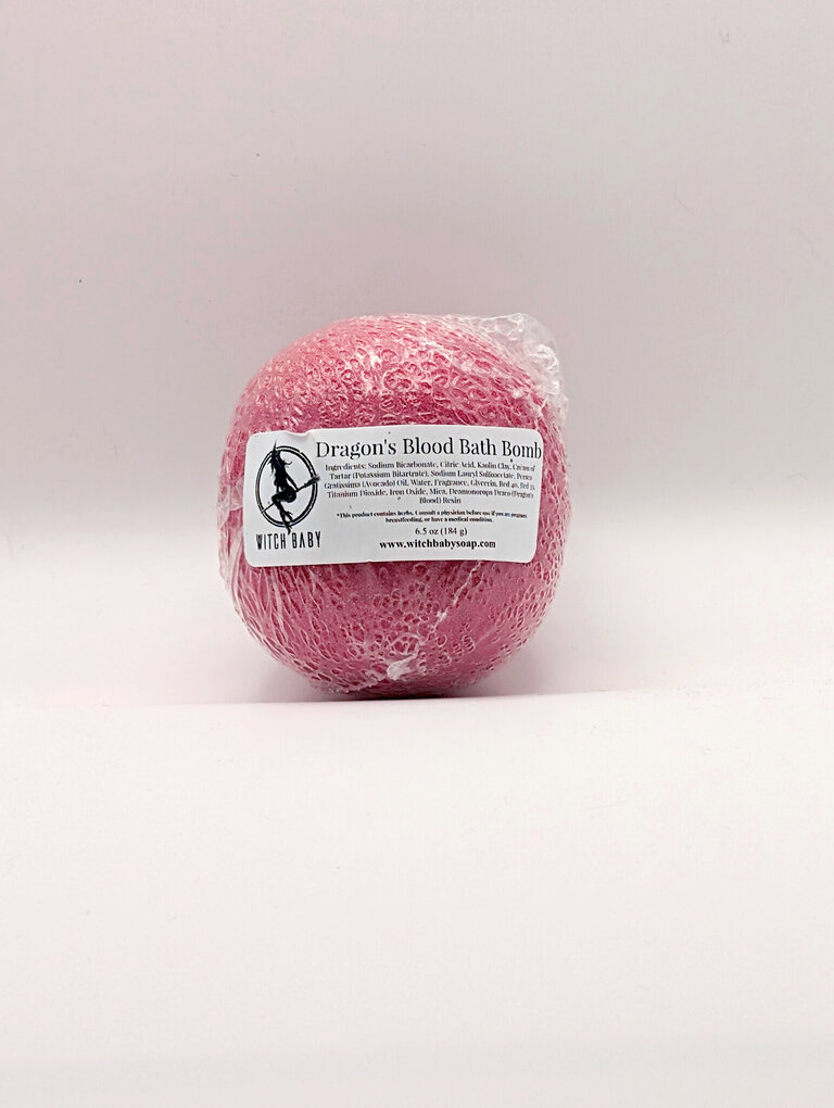 Witch Baby Soap Witch Baby Soap Dragon's Blood Bath Bomb