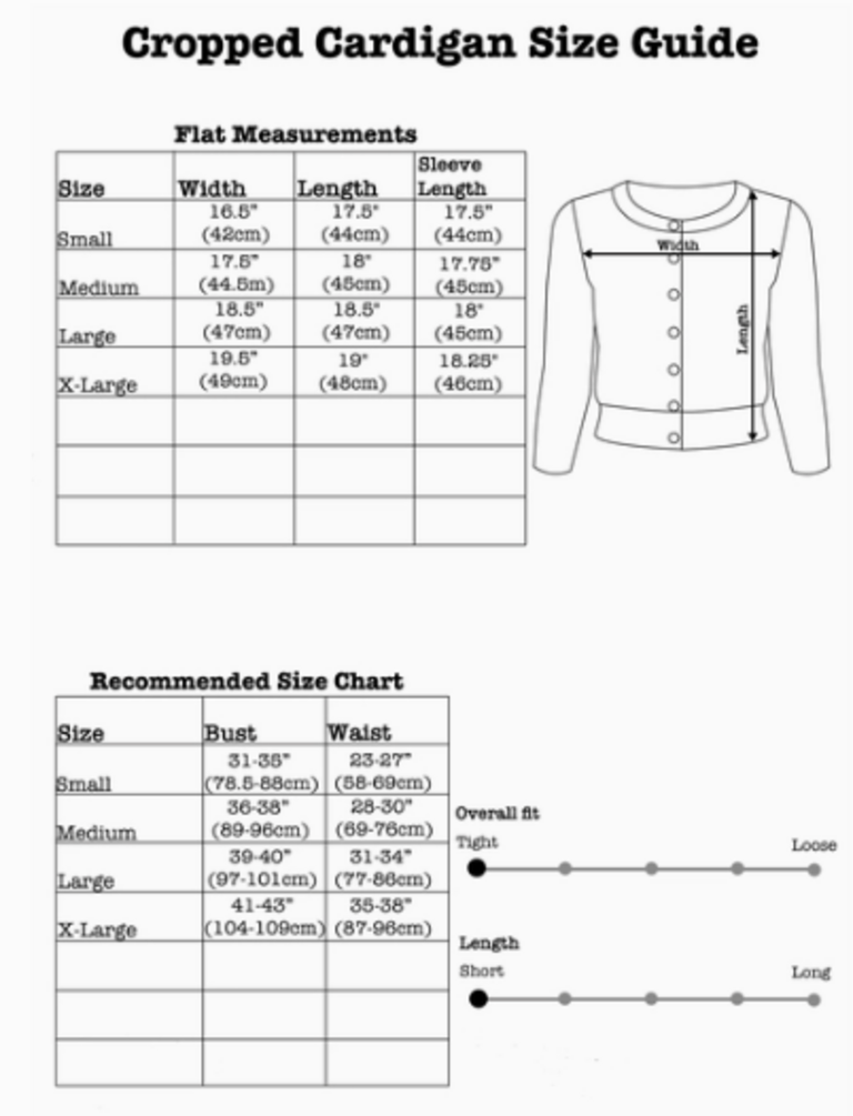 Mischief Made Mischief Made Showgirls Cardigan