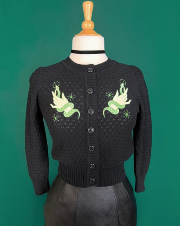 Mischief Made Mischief Made Snake Wrangler Cardigan