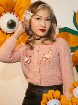 Mischief Made Mischief Made Snake Wrangler Cardigan