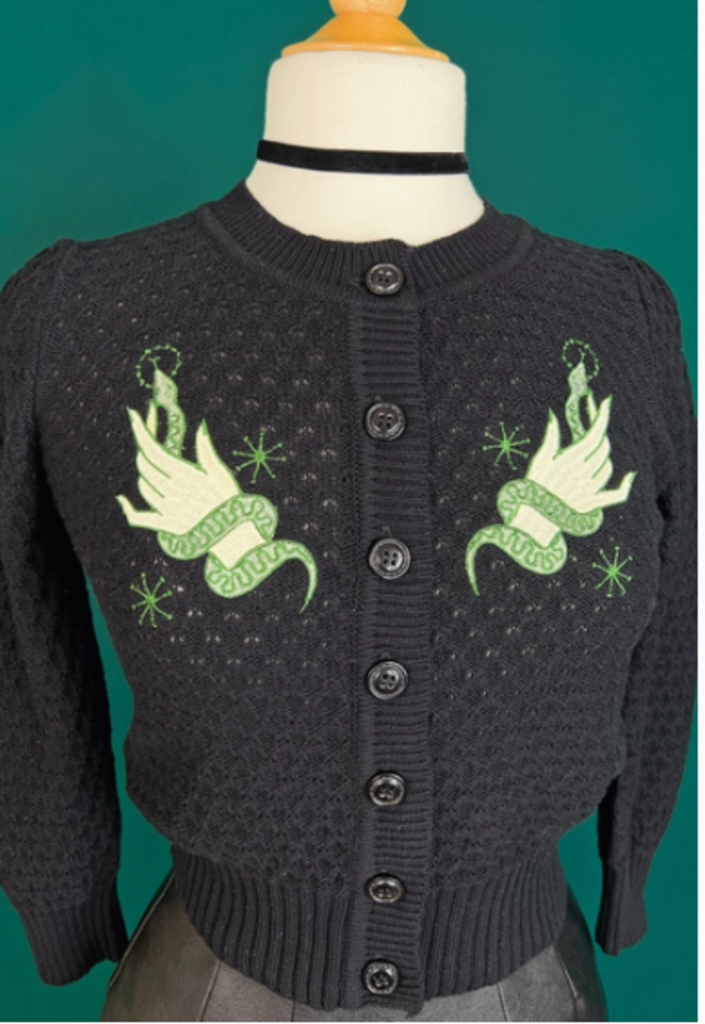 Mischief Made Mischief Made Snake Wrangler Cardigan