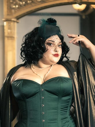 Kalico Delafay Sinamay Tilt Fascinator Hat