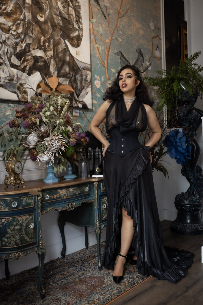 Dark Garden Signature Corselette in Poplin [Made to Order]