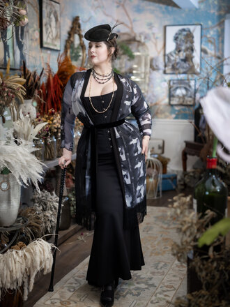 Dark Garden Dark Garden Photo Print Robe