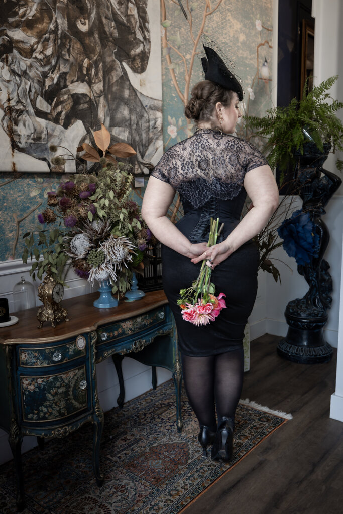 Dark Garden Signature Annabelle Lace Bolero [Made to Order]