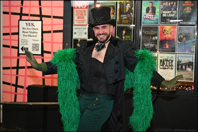 Dark Garden Signature Tailored Cincher in Black Diamond Brocade