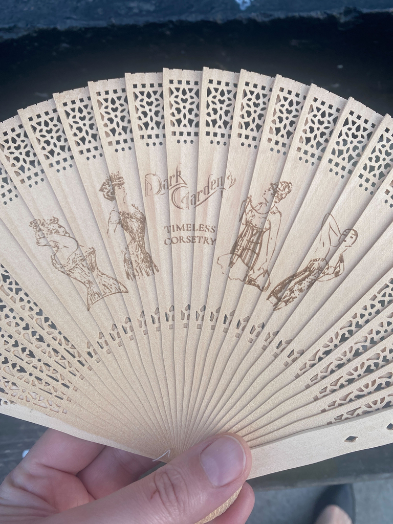 Dark Garden Logo Fan