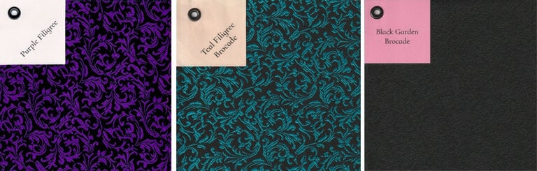 Dark Garden Venus in Filigree or Black Garden Brocade [Made to Order]