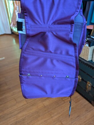 Dark Garden Purple Satin Waspie 32 (Limited Edition)