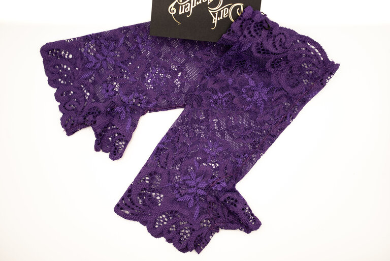 Dark Garden Fingerless Lace Gloves