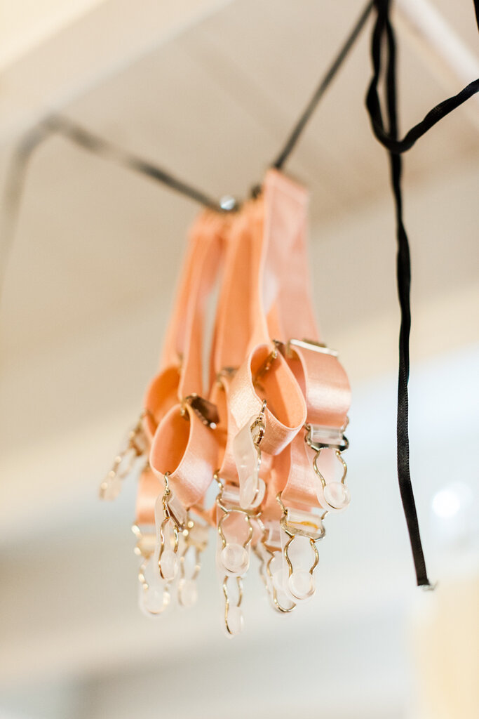 Dark Garden Corset Extras - Custom Dyed Garters (Per Pair)