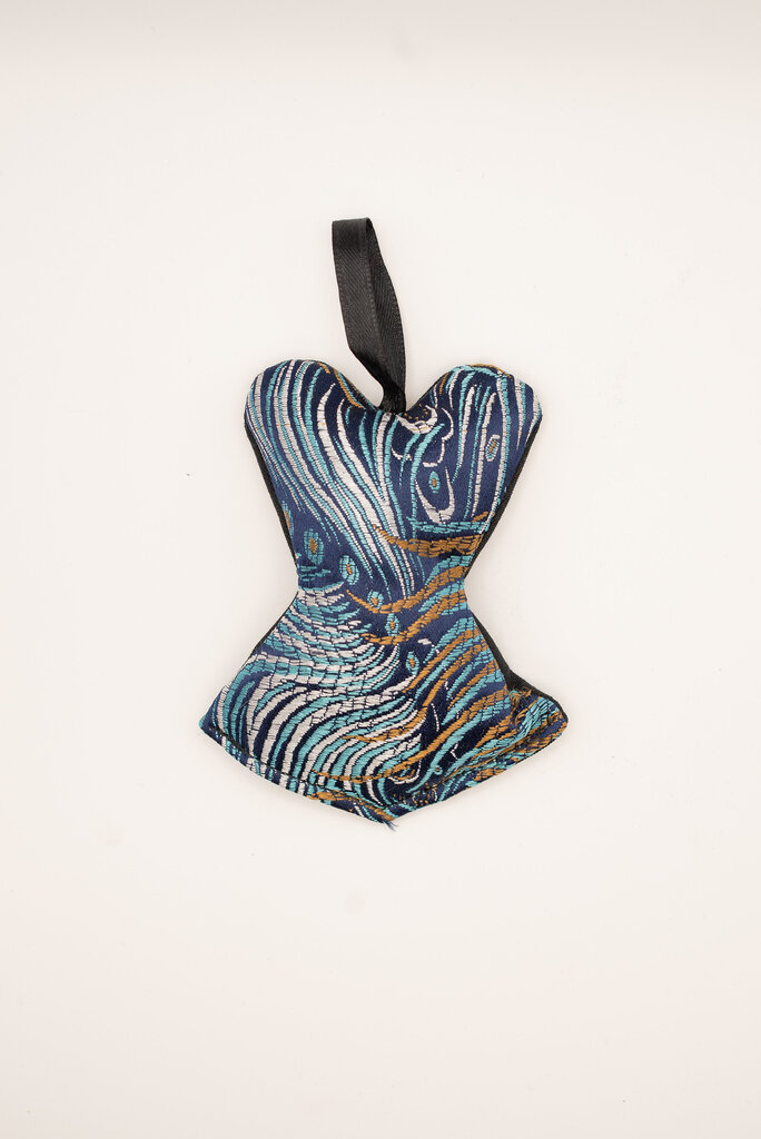 Dark Garden Corset Ornament Lavender (Any Color)