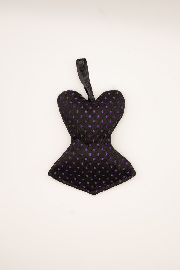 Dark Garden Corset Ornament Lavender (Any Color)