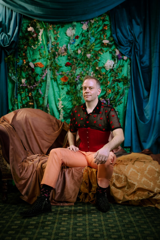 Dark Garden Signature Tailored Cincher in Satin [Made To Order]