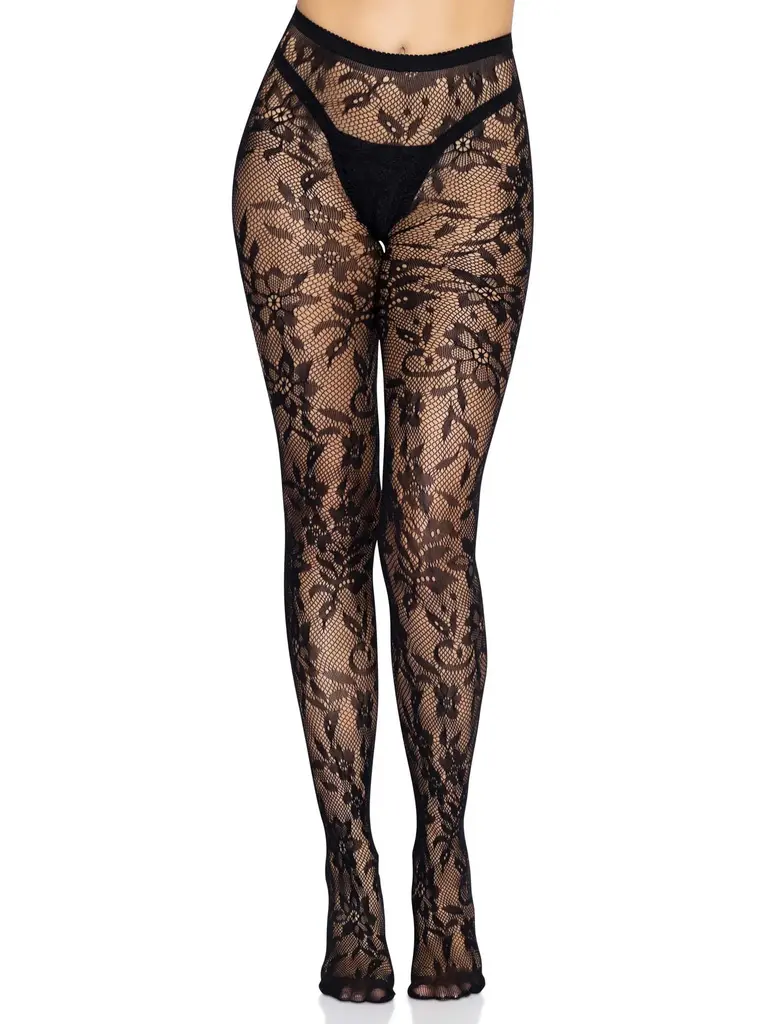 Leg Avenue Leg Avenue Chantilly Lace Pantyhose