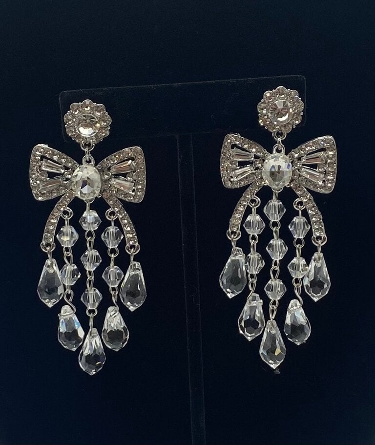 Yiwuu Geometric Water Droplet Fringe Earrings