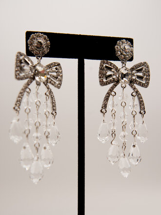 Yiwuu Geometric Water Droplet Fringe Earrings