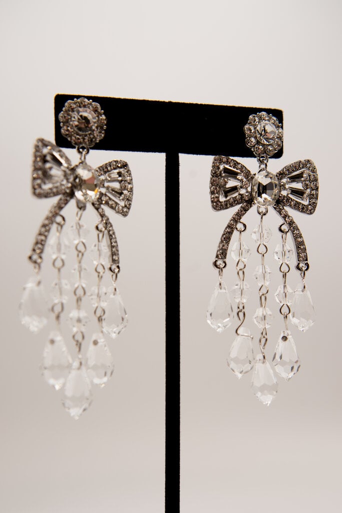 Yiwuu Geometric Water Droplet Fringe Earrings