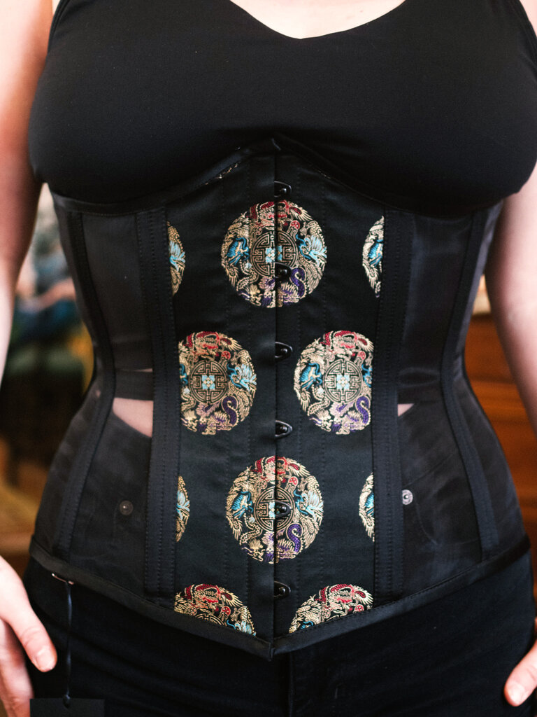 Dark Garden Risqué Cupid in Medallion Brocade 26 (Limited Edition)