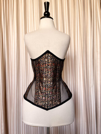 Dark Garden Byzantine Brocade & Black Mesh Risque Cupid 22 (Limited Edition)