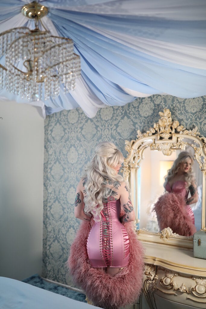 Dark Garden Bespoke Corset Dress (Satin or Brocade)