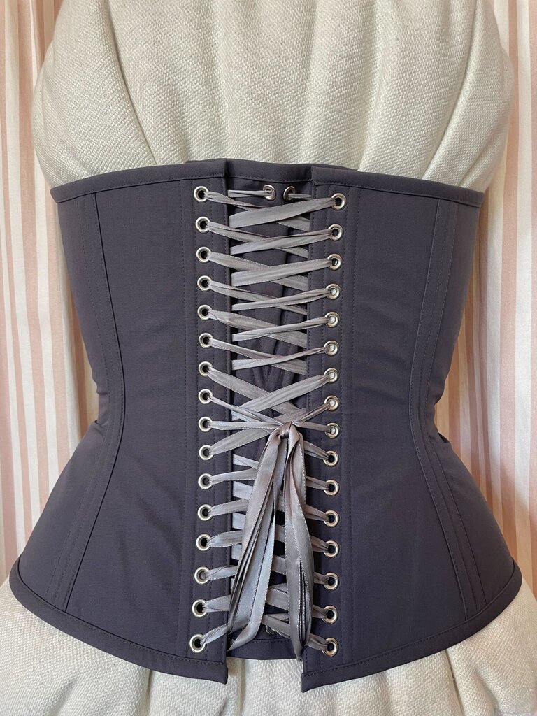 Dark Garden LE Victorian in Charcoal Poplin